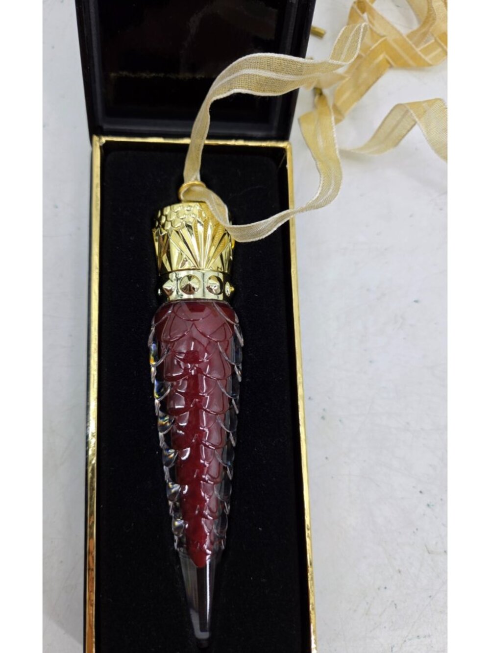 New Christian Louboutin Lip Lacquer Casanovella 402L 0.16 oz.